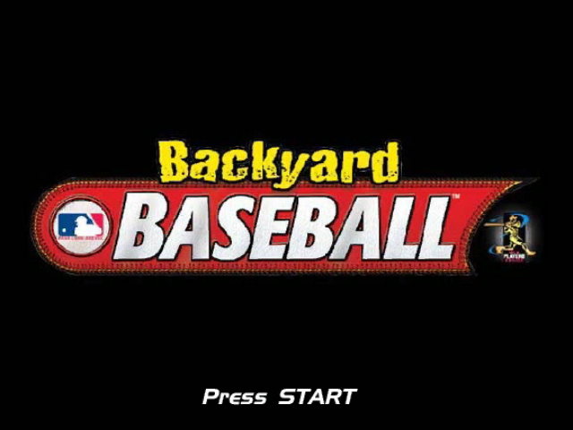 Backyard Baseball back cover for Gamecube
